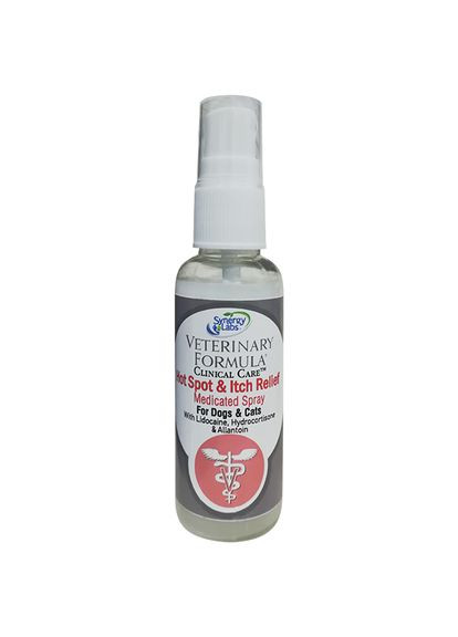 Антиалергенний спрей для собак і кішок Hot Spot&Itch Relief Medicated 45 мл Veterinary Formula (288576697)
