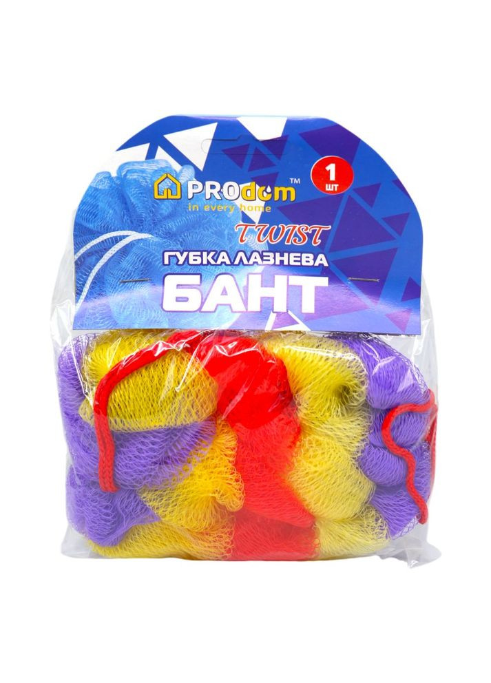 Губка банная "Twist" 1 шт ProDom (303355700)