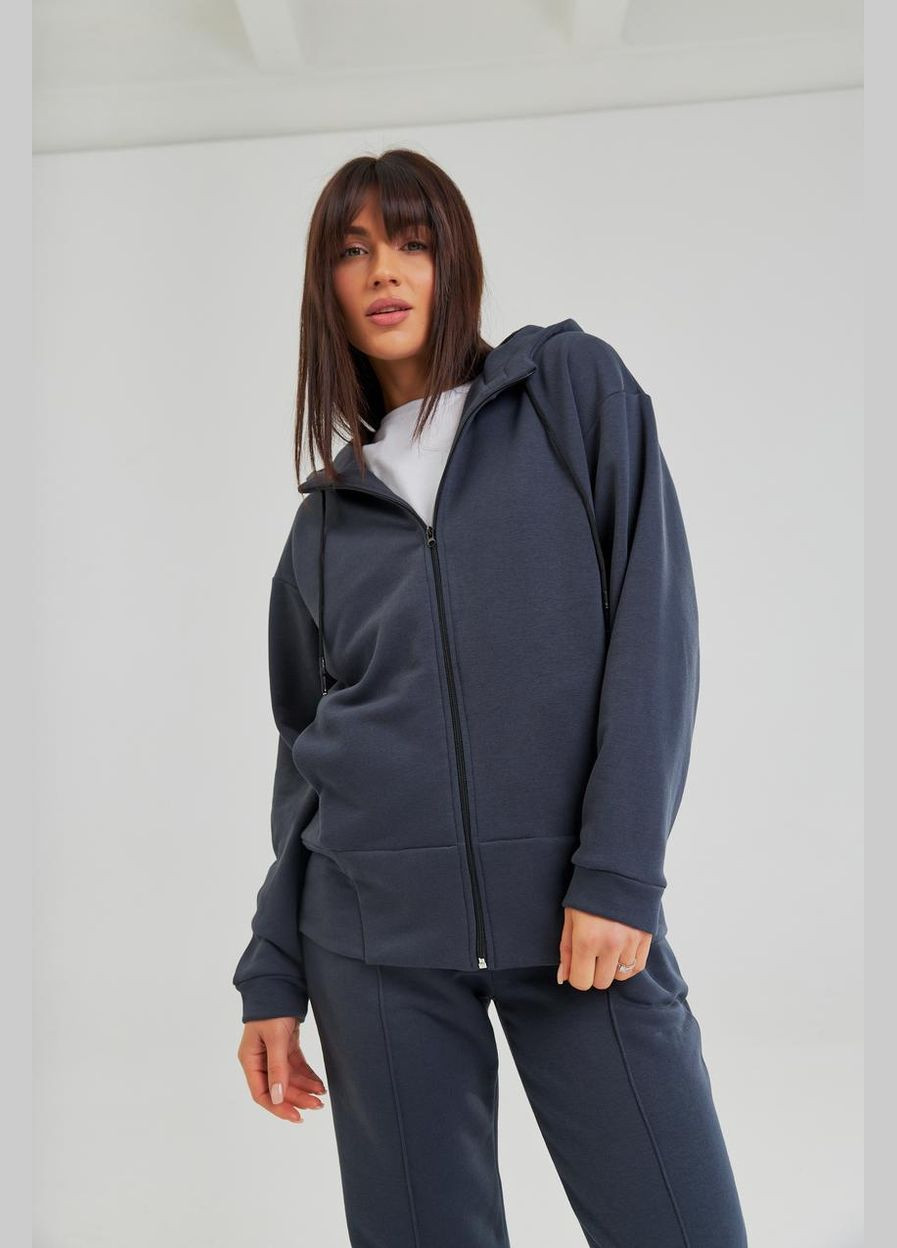 Спортивний жіночий костюм на блискавці 3 нитка світло (М125.3) UMON (330767110)