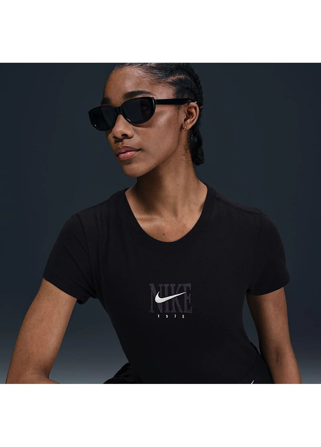 Футболка жіноча Sportswear Phoenix Black Nike - (365961555)