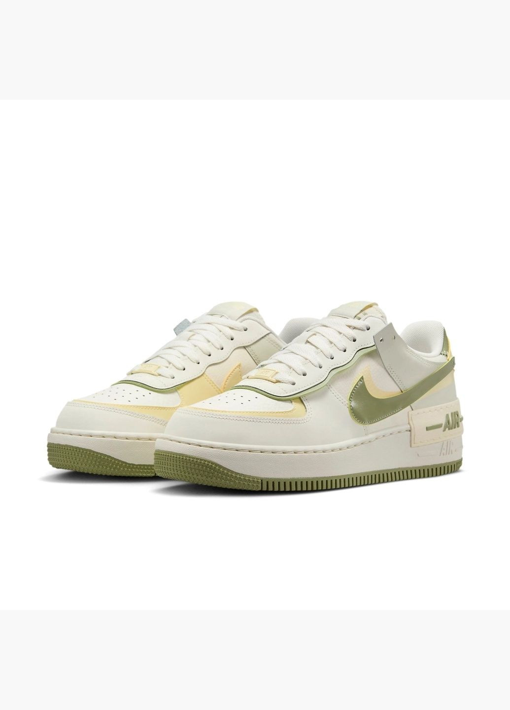 Кроссовки женские Air Force 1 Shadow Beige FN6335-101 Nike бежевые (335013306)