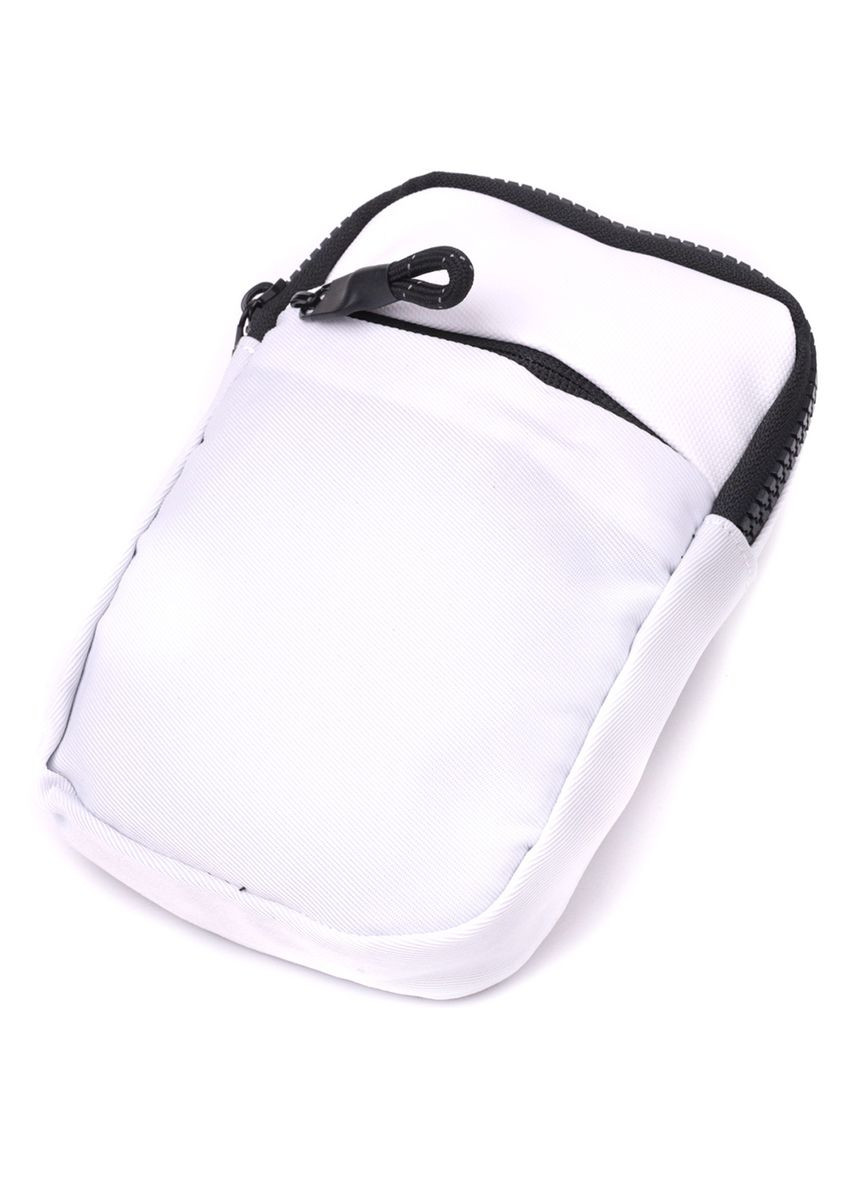 Стильна слінг сумка для подорожей із якісного текстилю 22867 Білий Vintage (316087190)