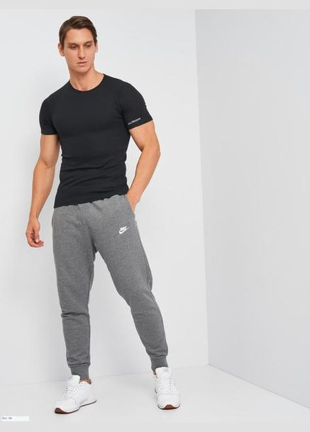 Чорна футболка t-shirt mezza manica girocollo чорний Kappa