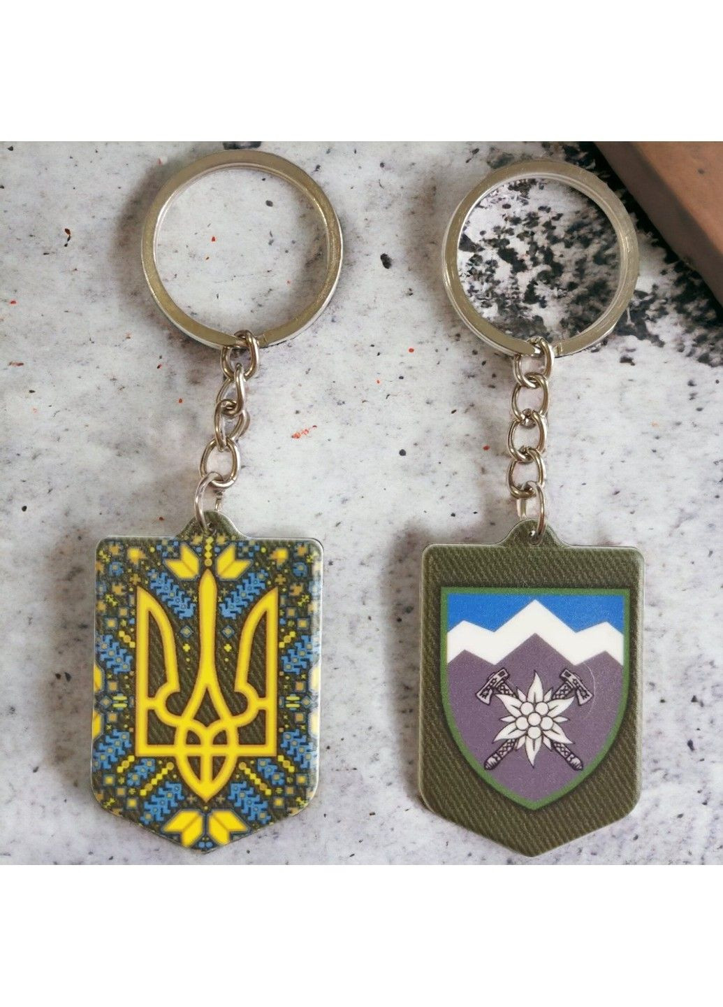 Брелок гумовий 10 окрема гірничо-штурмова бригада No Brand (294613353)