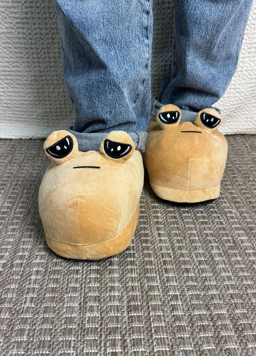 Чоловічі плюшеві капці Поу з антиковзною підошвою My Kigu (368156599)