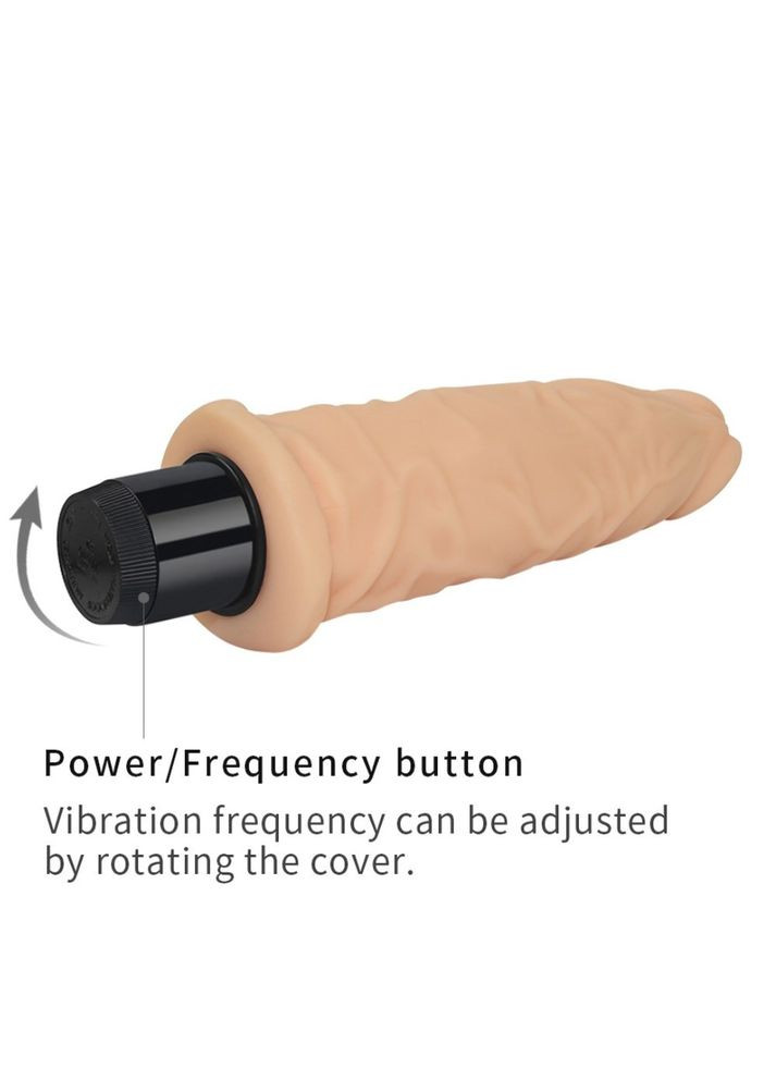 Вібратор з кібершкіри "Real Feel 8.5" Lovetoy (301509985)