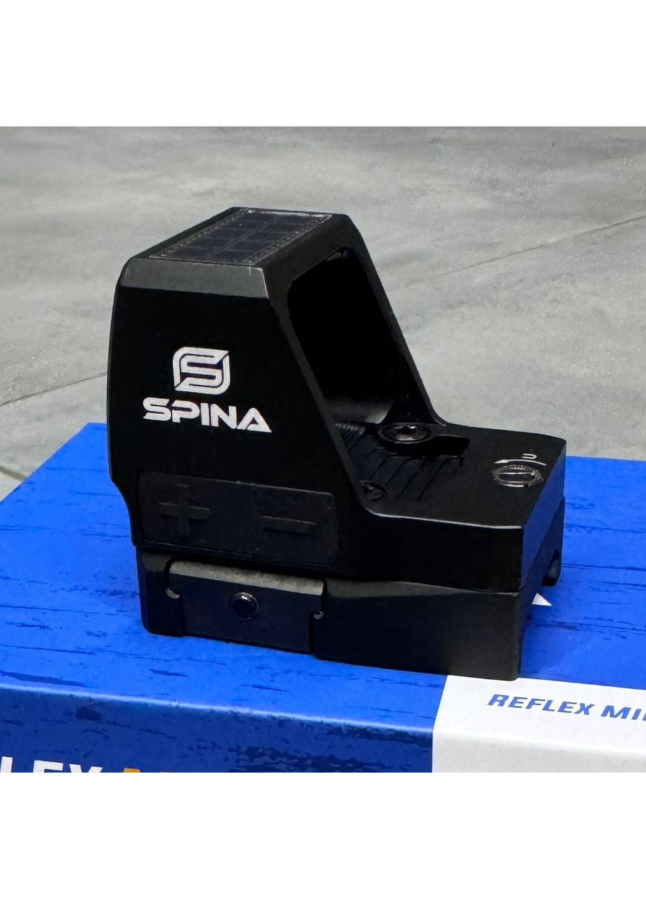 Прицел коллиматорный Scorner Pro 1x22x25 Tactical 3 MOA Solar Red Dot Spina Optics (363867841)