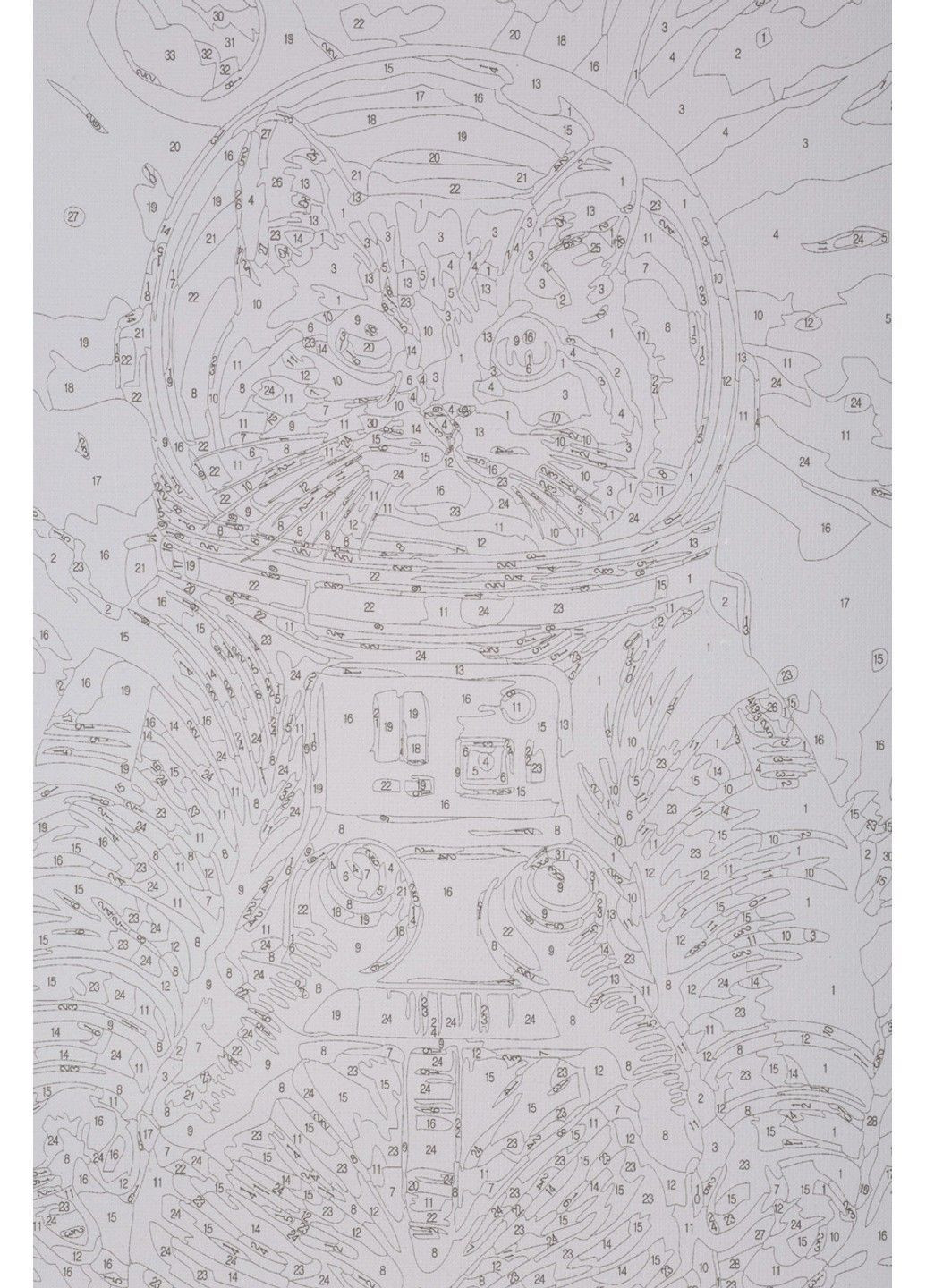 Набор для росписи по номерам "Космок" 40*50 см, IDEA2-GX47074, ТМ "" 99IDEAS (369734357)