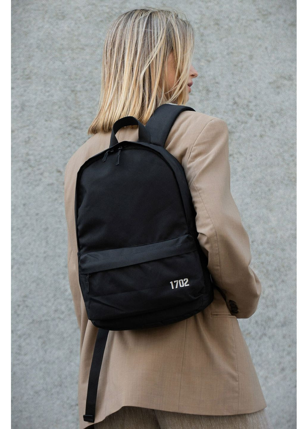 Женский Городской Молодежный Рюкзак-Портфель Minic Reflective Для Ноутбука Black Without (360641818)