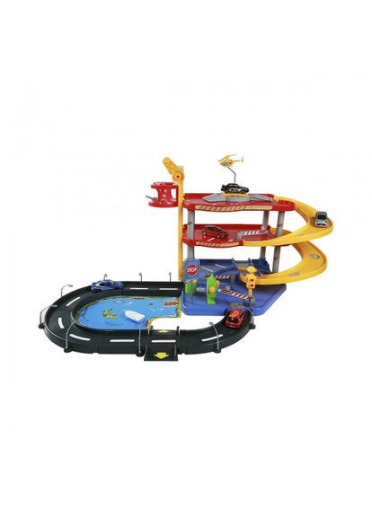 Игровой набор ГАРАЖ (3 уровня, 2 машинки 1:43) Bburago (315153452)