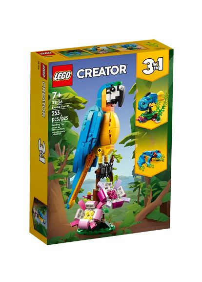 Конструктор Екзотичний папуга 31136 Lego (301988494)