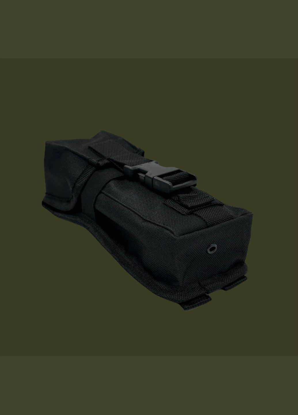 Підсумок магазину АК з клапаном на застібці фастекс подвійний Чорний Get’Man PDMK-ZKT-KK-FST-2-BLCK (316259227)