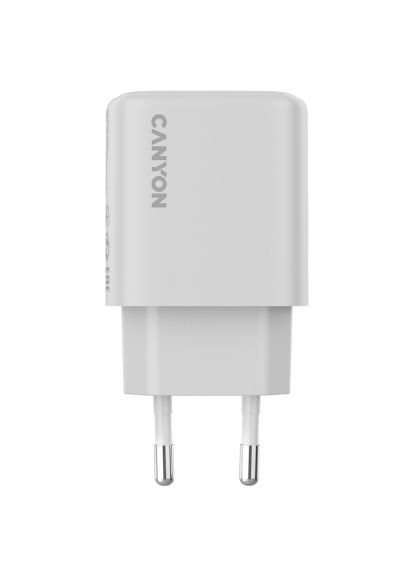 Зарядное устройство для (CNE-CHA200-01) Canyon OnCharge 200 20W 1xPD EU White (370014451)