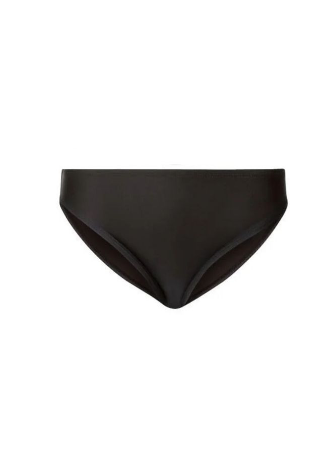 Черные нижняя часть купальника с быстросохнущей ткани для женщины dope dyed 348080-1 однотонные Esmara