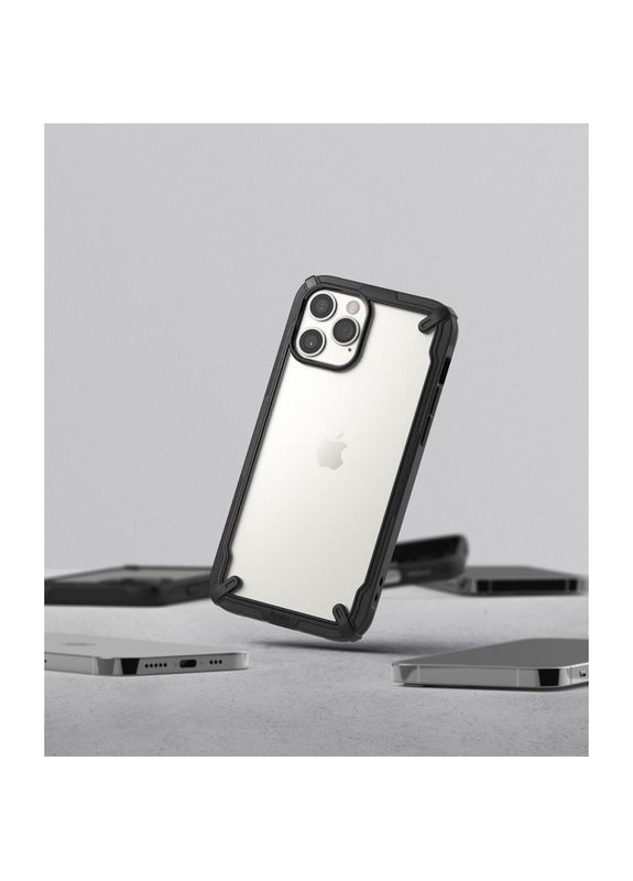 Чохол Fusion X для Apple iPhone 12/12 Pro Black (RCA4789) Ringke (333020160)