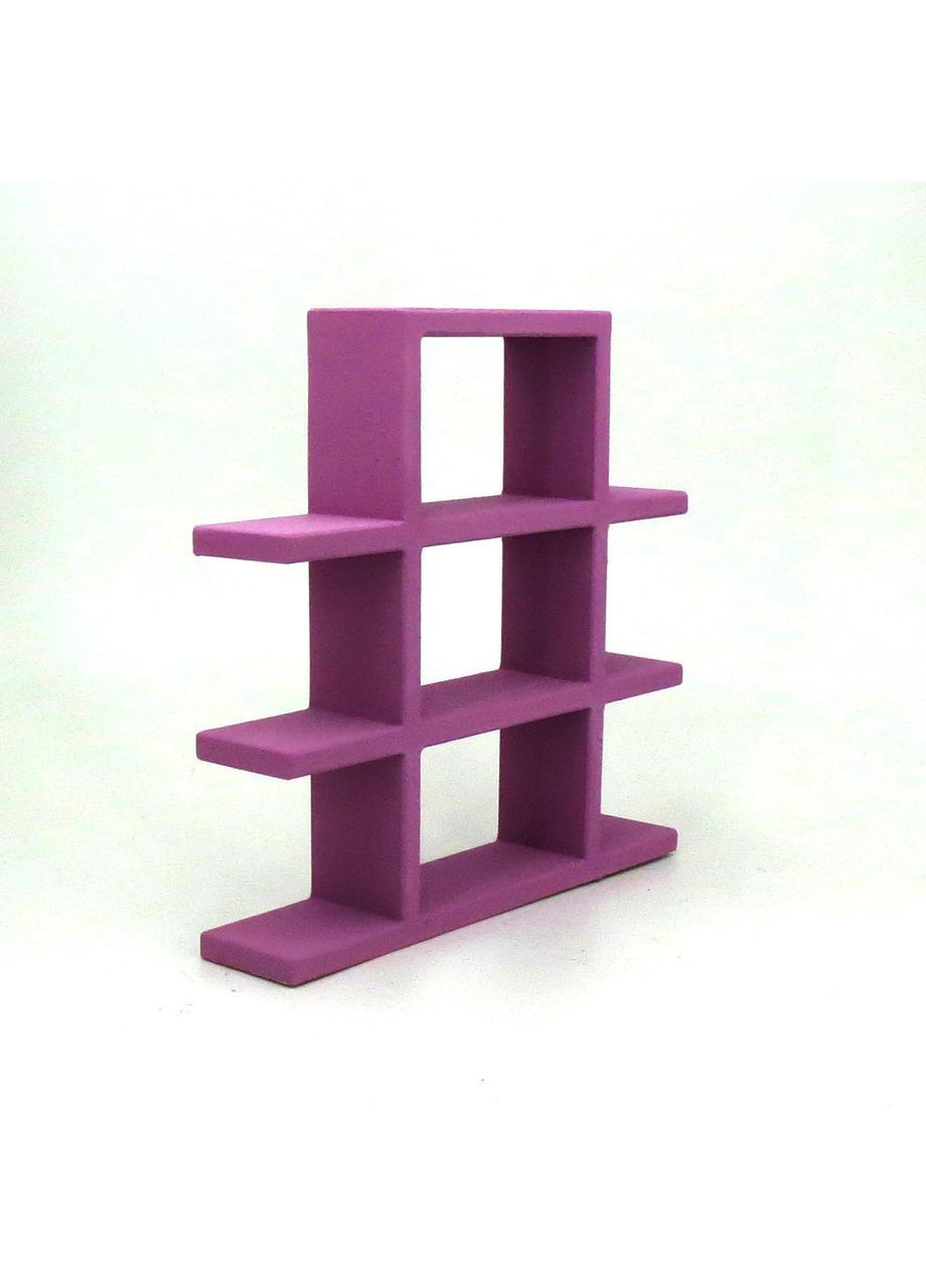 Підставка для квітів з дерева Малага флокс (ЦВП-000655) No Brand (328225175)