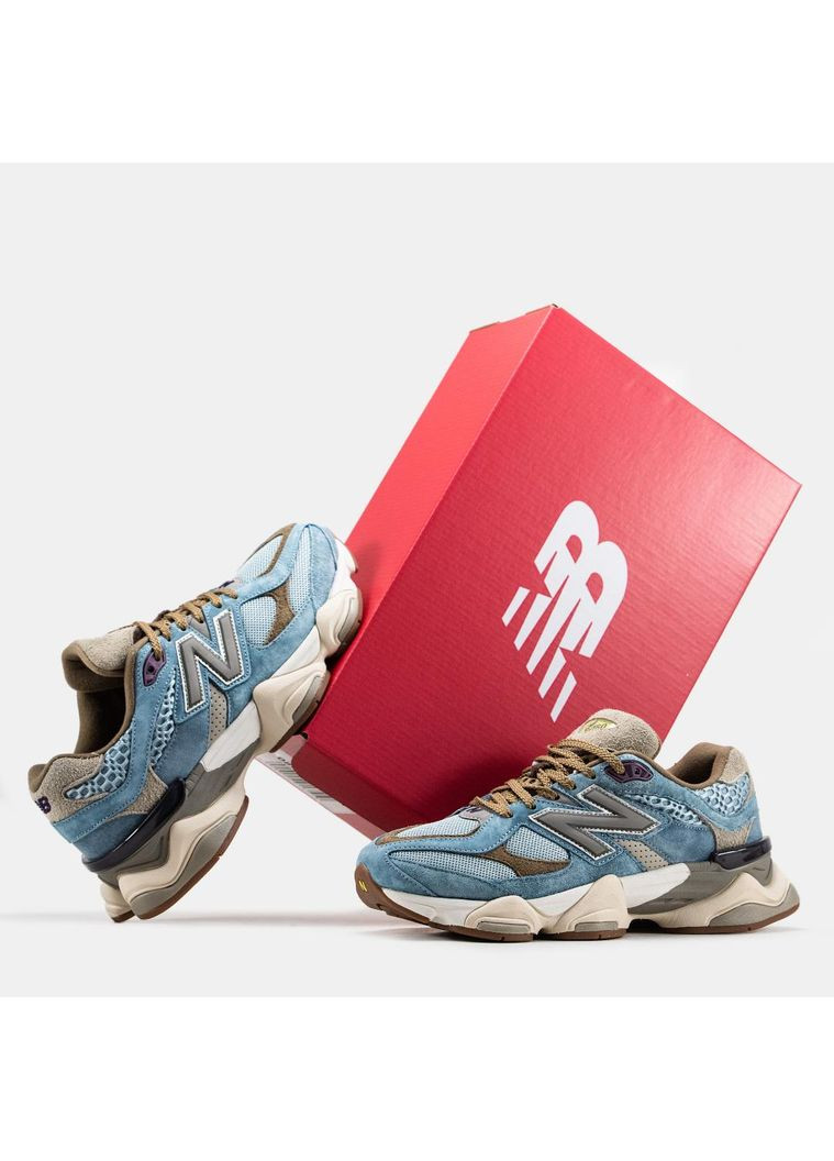 Синій Осінні кросівки чоловічі new balance 9060 x bodega нью беланс 9060 No Brand