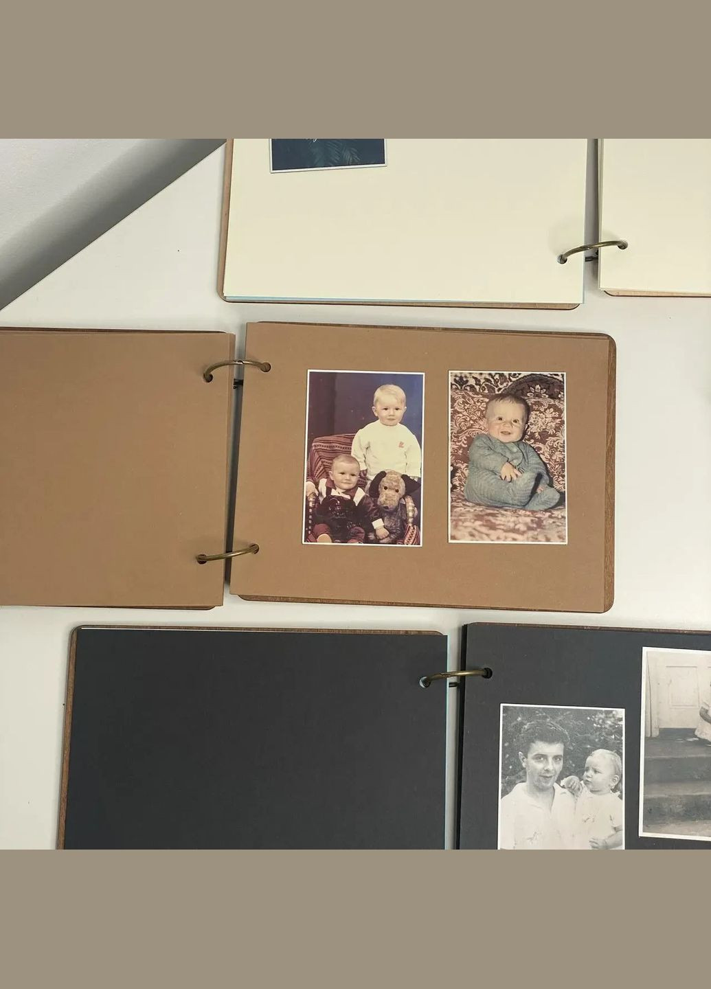 Крафтбук "Отпечаток" со светлой обложкой и бежевыми страницами Your Magnets (336954900)