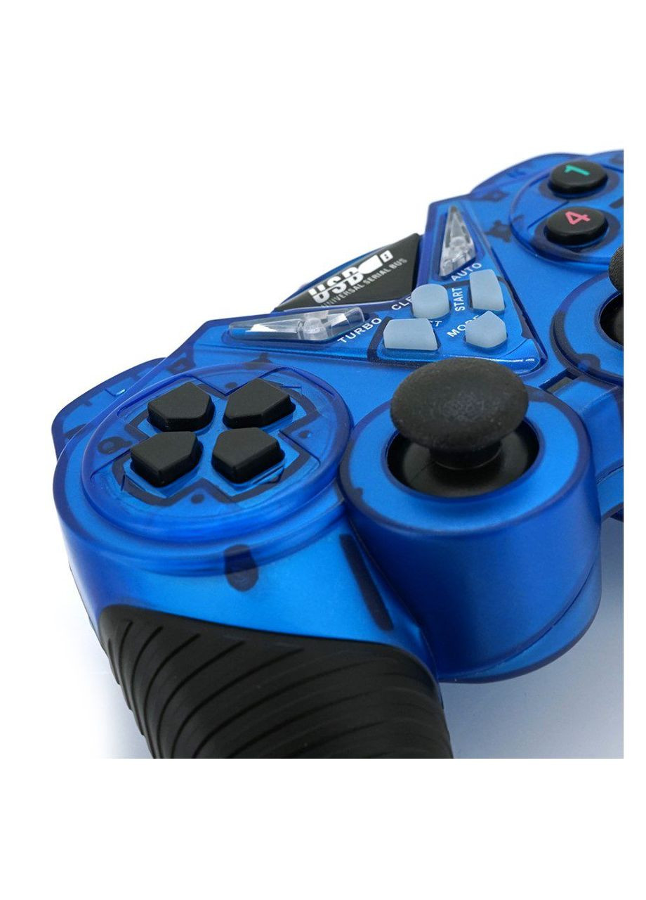 Геймпад USB джойстик ПК DualShock USB908 Black-Blue Voltronic (385407654)