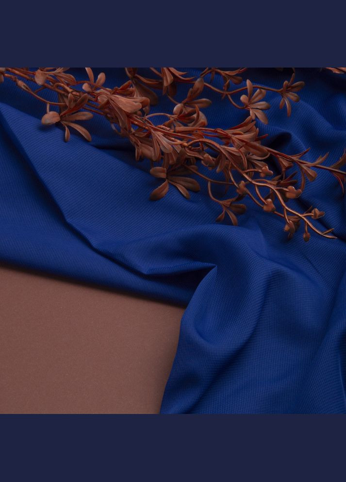 Ткань шифон Мульти 80 гр/м2 150 см полупрозрачная, легкая, воздушная для платьев, блузок и аксессуаров т/синий IDEIA (332177693)