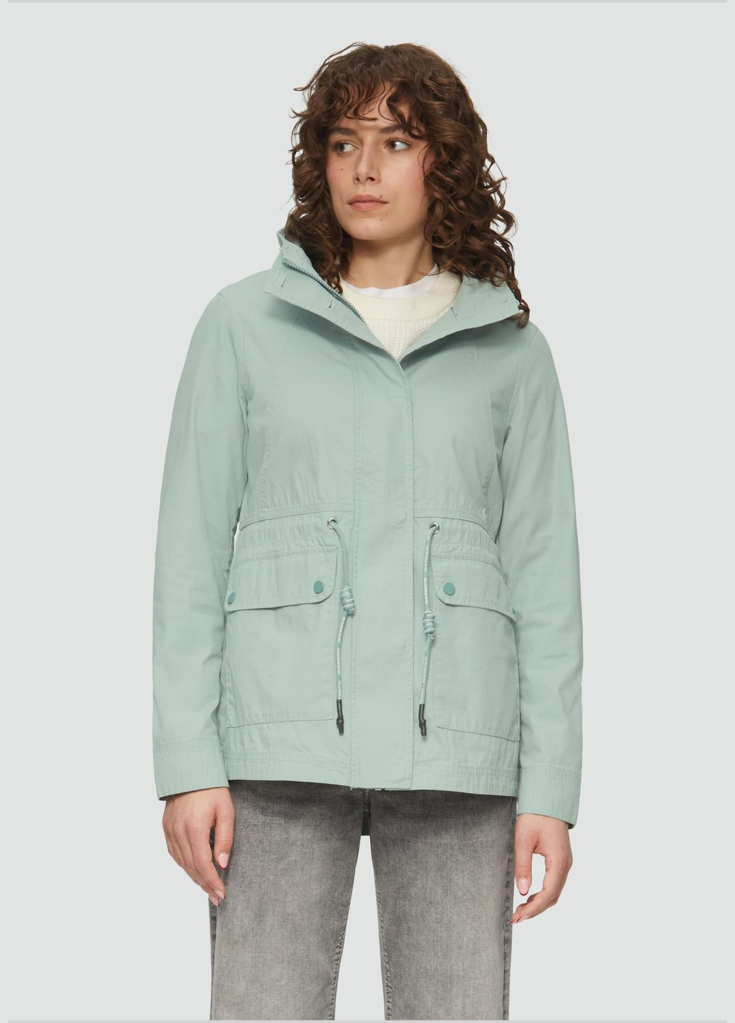 Зеленая демисезонная куртка S.Oliver