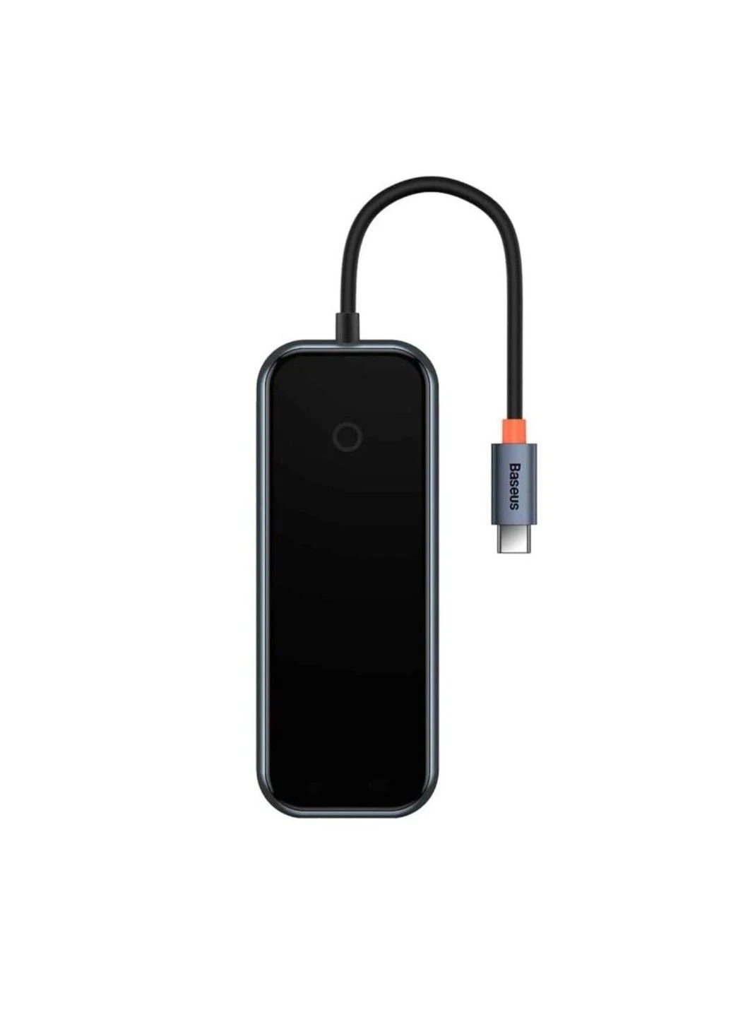 USB-хаб AcmeJoy 4-Port Type-C HUB Adapter（Type-C to USB3.0*3+Type-C PD&Data *1）Dark Gray Baseus (378593709)