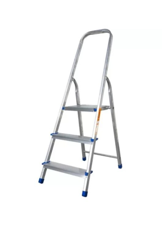 Алюминиевая лестница-стремянка Expert (3 ступенек) односторонняя расставная (24185) BLUETOOLS (303633423)
