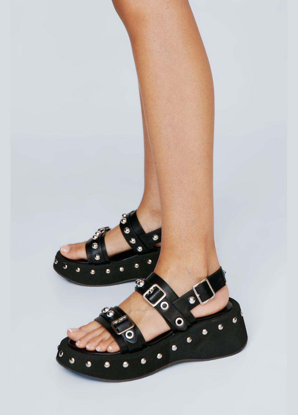 Черные босоножки Boohoo