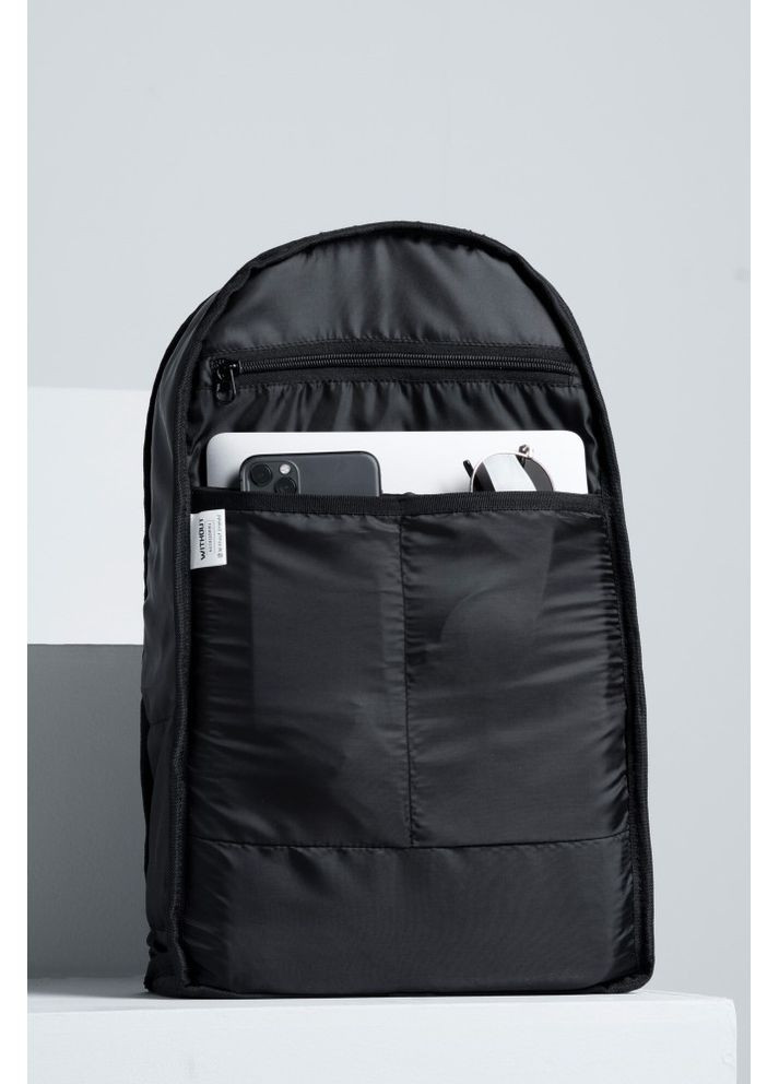 Повсякденний Рюкзак Шкільний З Принтом 1702 Black Without (349454480)