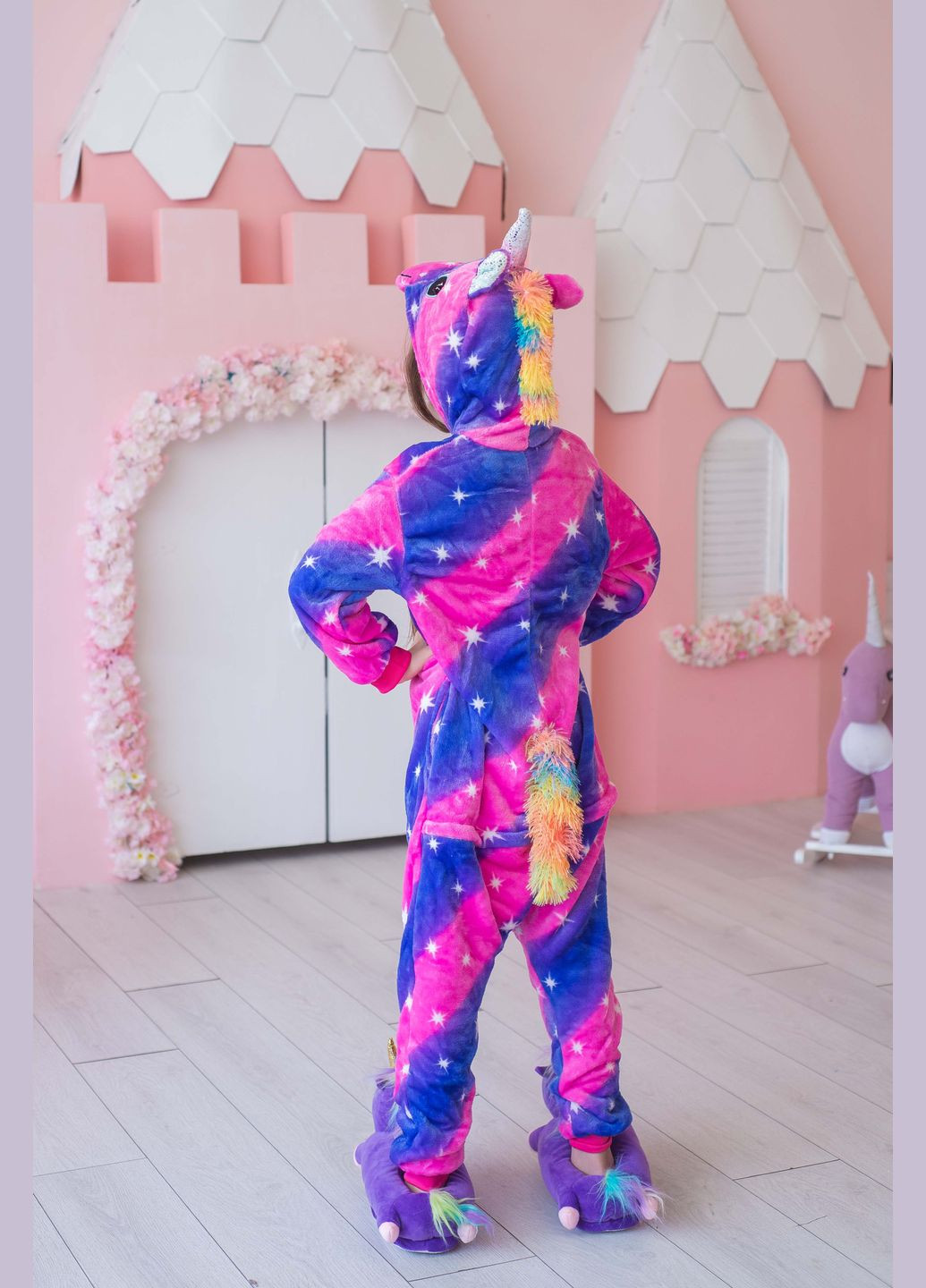 Єдиноріг Пінк Страйпс (на блискавці) BearWear (297579429)