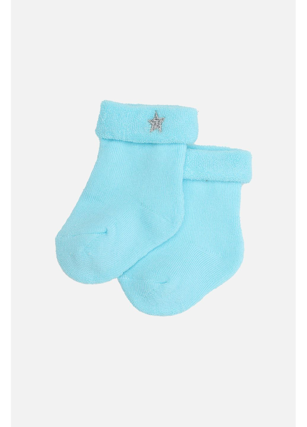Блакитні шкарпетки середні для хлопчика колір блакитний cb-00285582 Yuki зима (369123933)