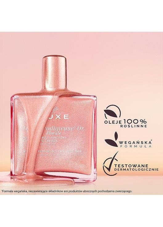 Чудова сяйна суха олія Huile Prodigieuse Or Florale Multi-Purpose Dry Oil 50ml (1362886-22146516) Nuxe (368635872)