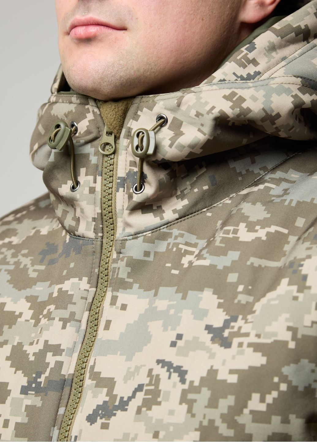 Тактическая зимняя куртка пиксель UKM (276903992)