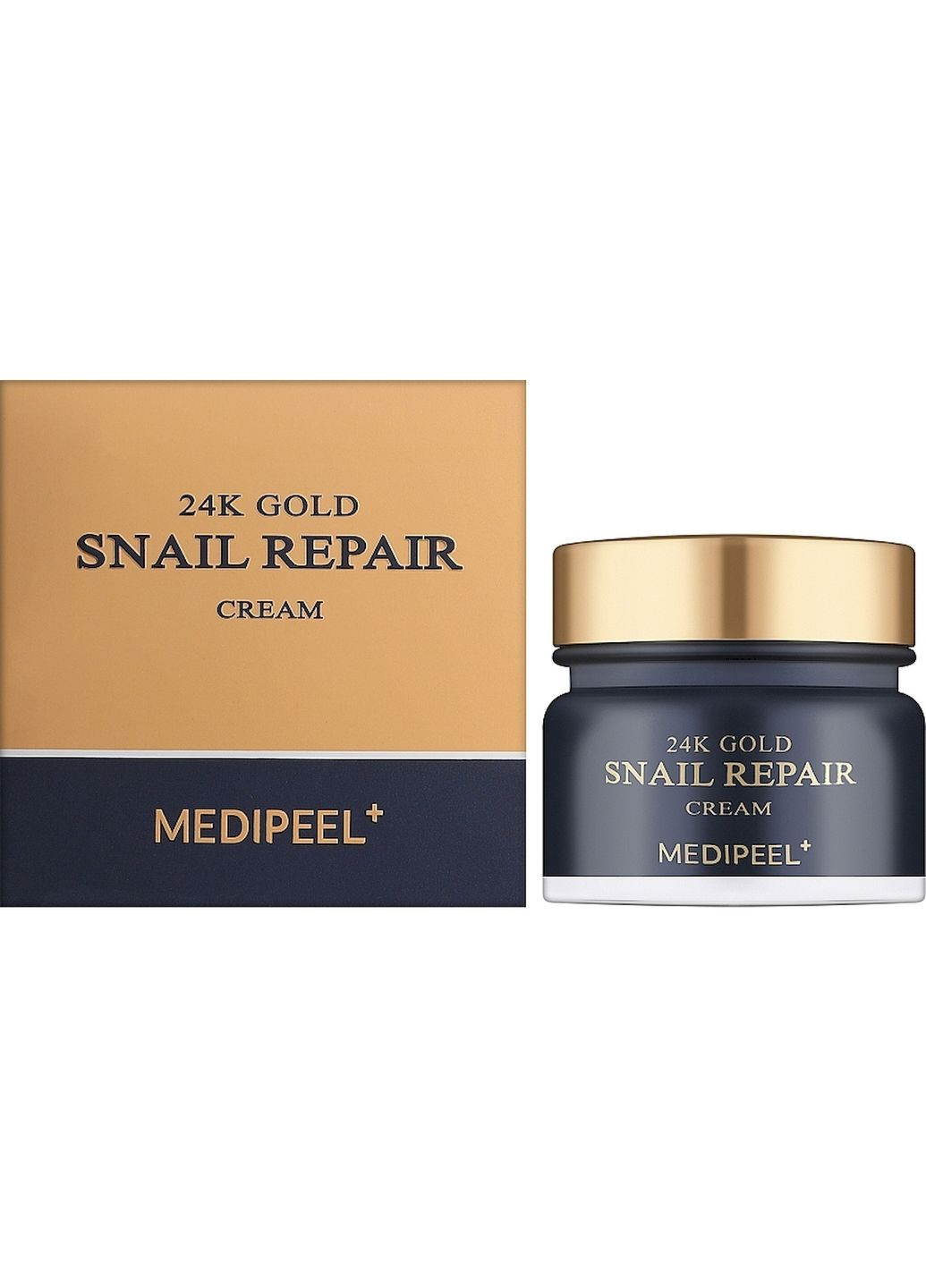 Medi Peel Крем 24K GOLD SNAIL REPAIR CREAM регенеруючий антивіковий на основі равликового слизу, 50 мл — Крем, Південна Корея (256178531)