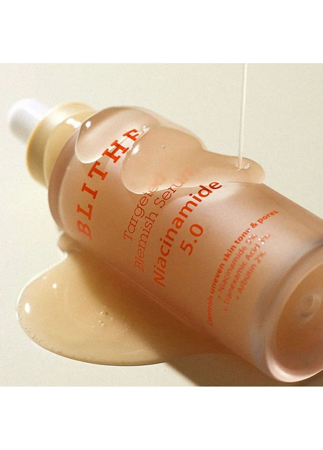 Сироватка TARGETED BLEMISH SERUM NIACINAMIDE 5.0 освітлювальна та зміцнювальна, 30 мл BLITHE (259111386)