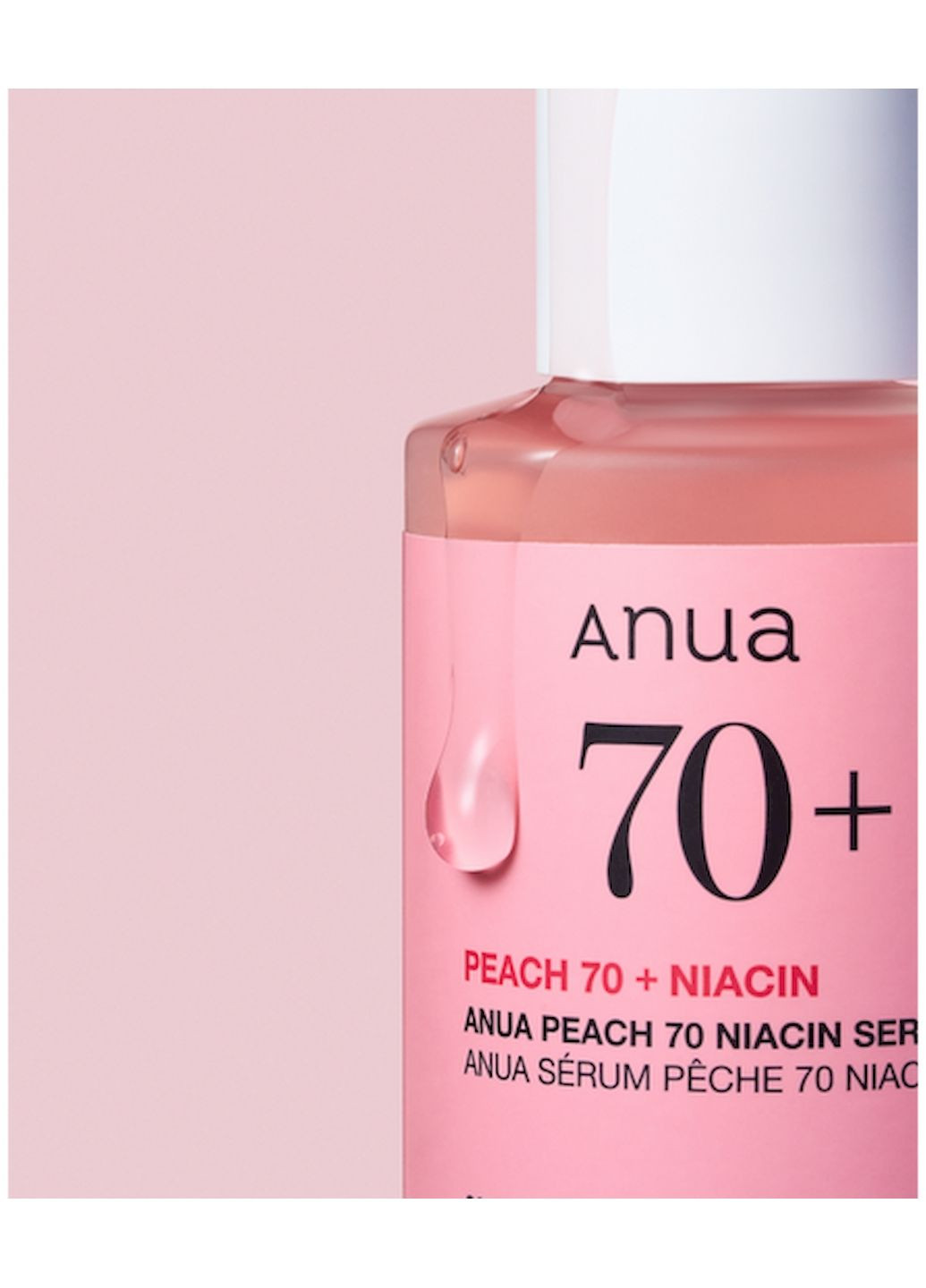 Матуюча та зволожуюча сироватка PEACH 70% NIACINAMIDE SERUM, з екстрактом персика і ніацинамідом, 30 мл Anua (299929069)