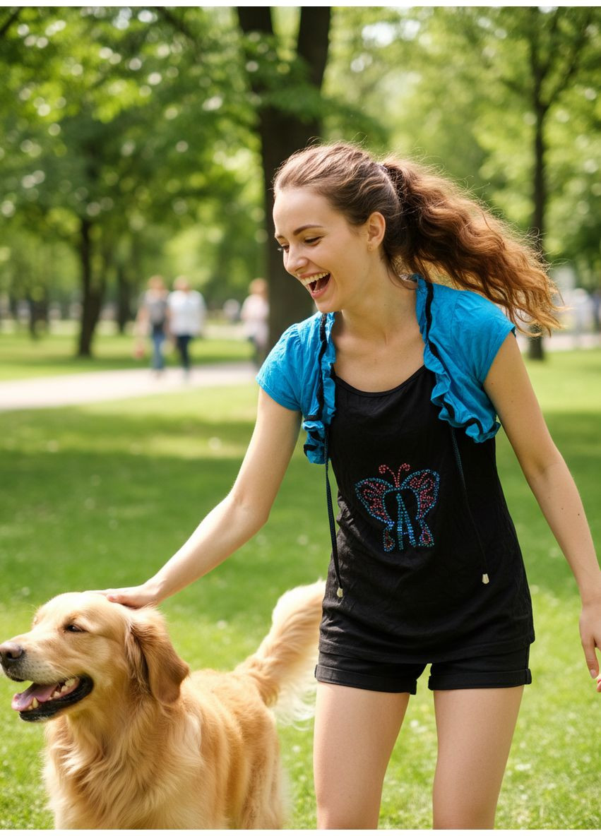 Синий летний комплект Mtp