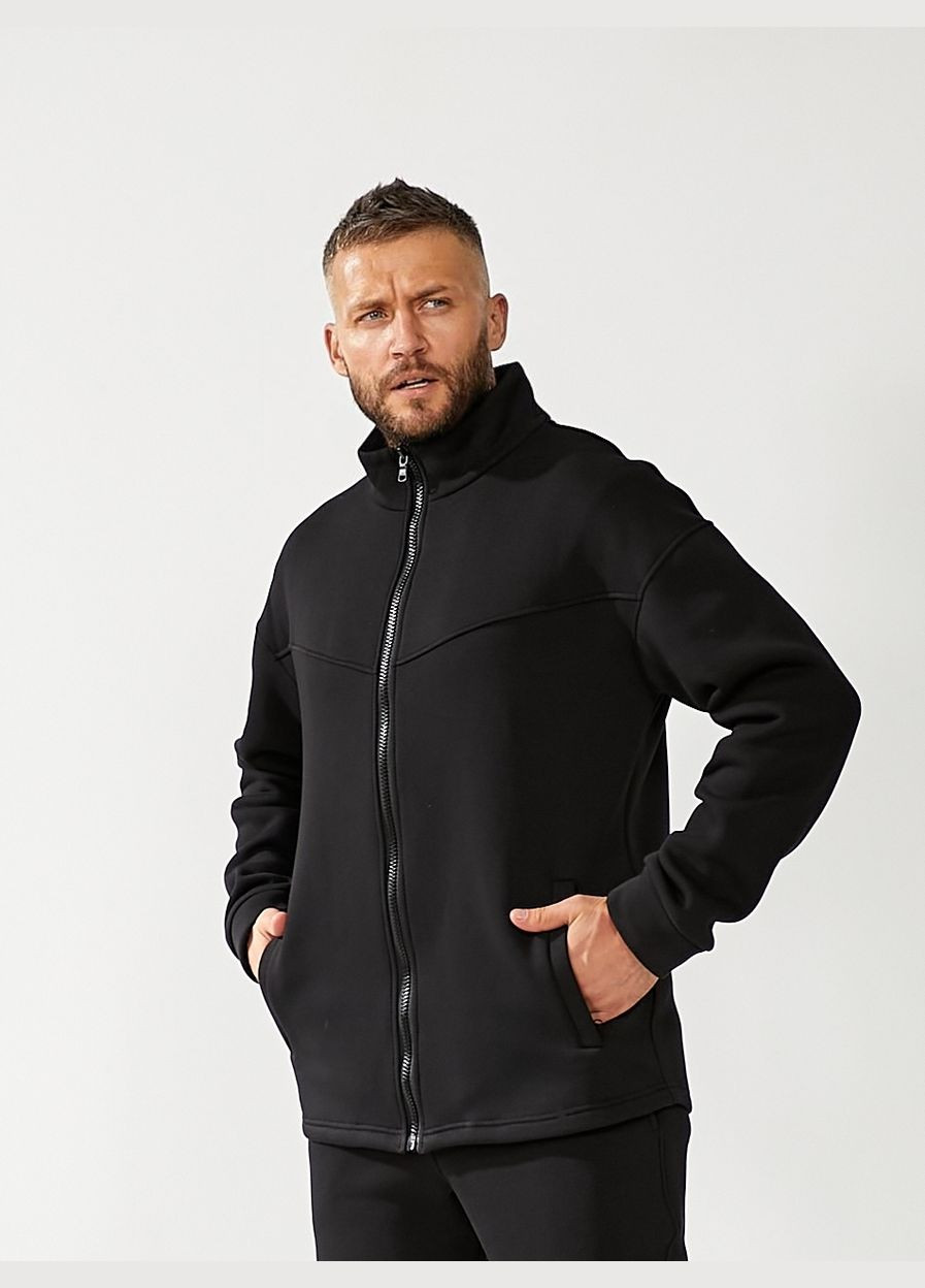 Черный демисезонный костюм брючный Verso