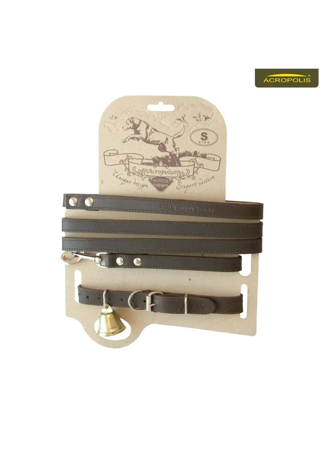 Ошейник с поводком для охотничьих собак СКО-1 Acropolis (329740745)