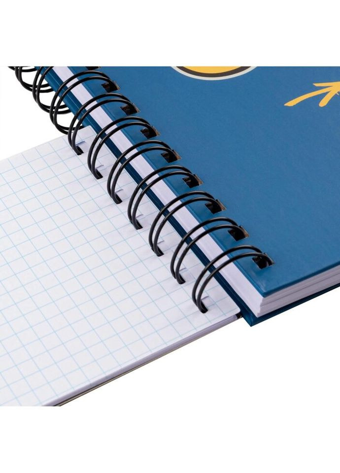 Блокнот на спирали 2 в 1 в клетку Line Friends Sally 151842 Yes (328391664)