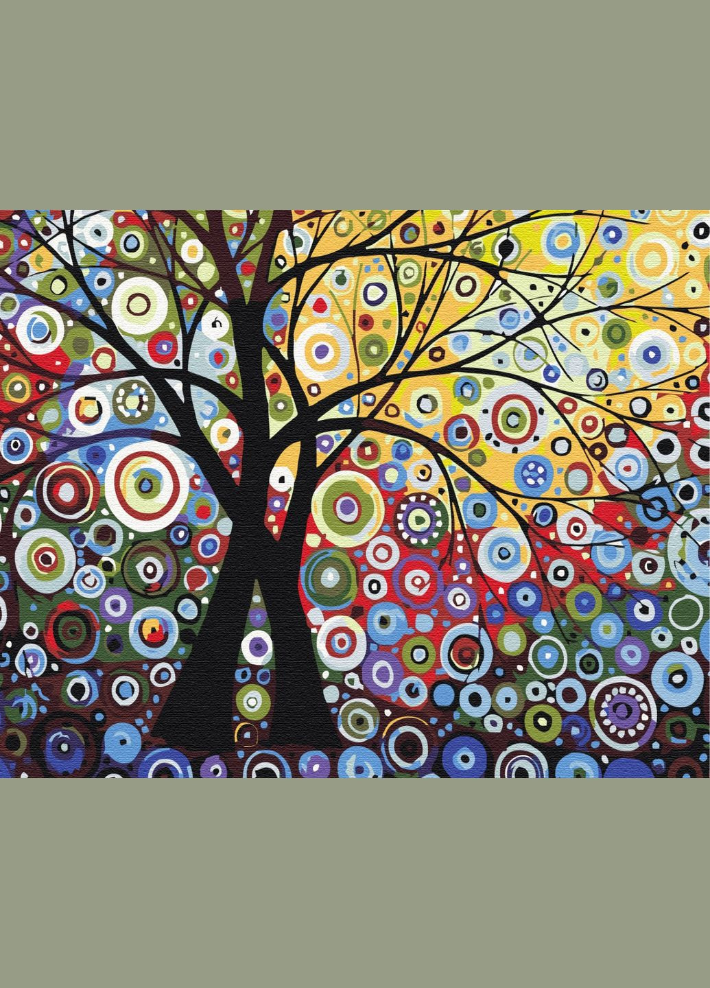 Картина по номерам "Дерево счастья" 40х50 см Brushme (363986358)
