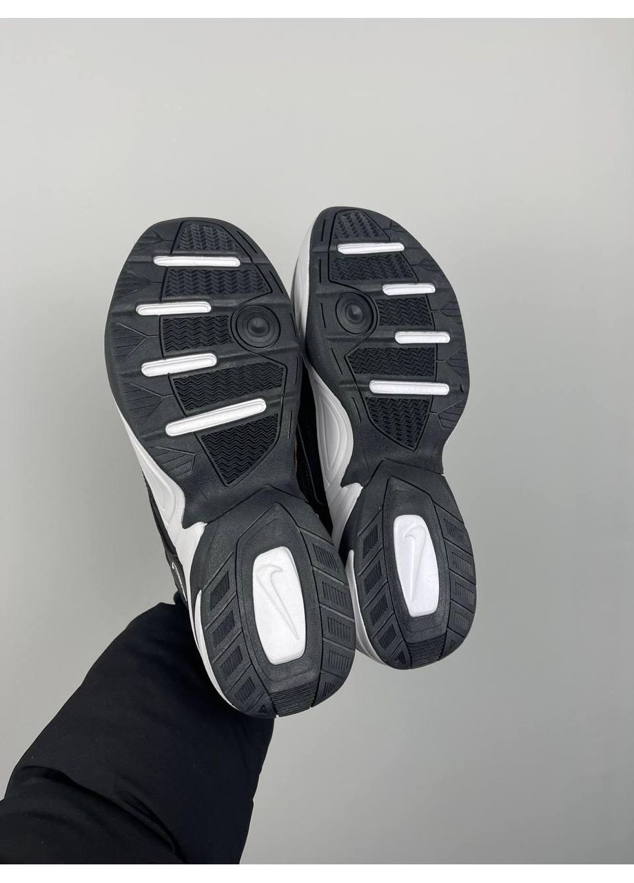 Рожеві Осінні кросівки чоловічі nike m2k tekno black pink logo ao3108-011 найк м2к текно No Brand