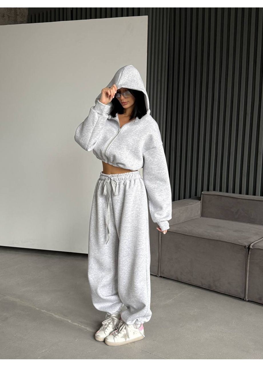 Костюм із преміальної тринитки на флісі • ЗАМІРИ В ОПИСІ DK/DL Мода без кордонів (370549309)