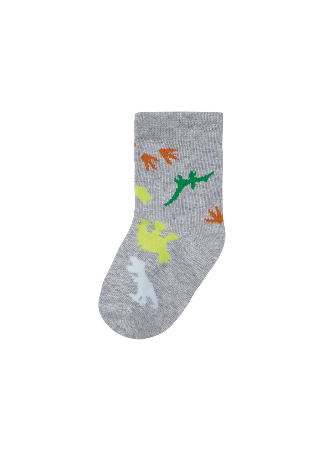 Шкарпетки бавовняні для хлопчика 382097 сірий Lupilu (269900987)