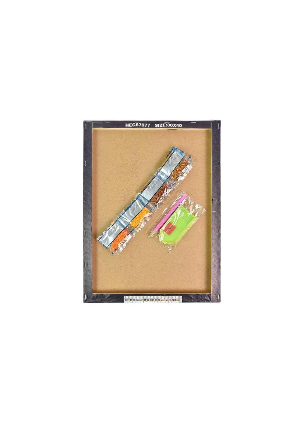 Алмазна картина "Арка із квітів" HEG88129 Strateg (356458727)