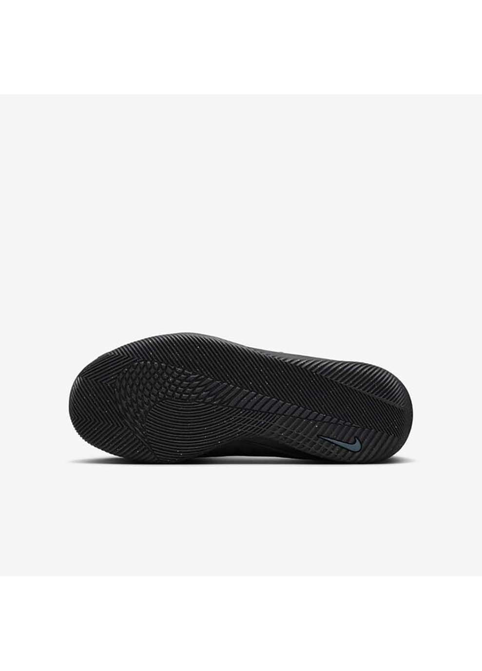 Черные детские футзалки jr phantom gx ii club ic черный Nike