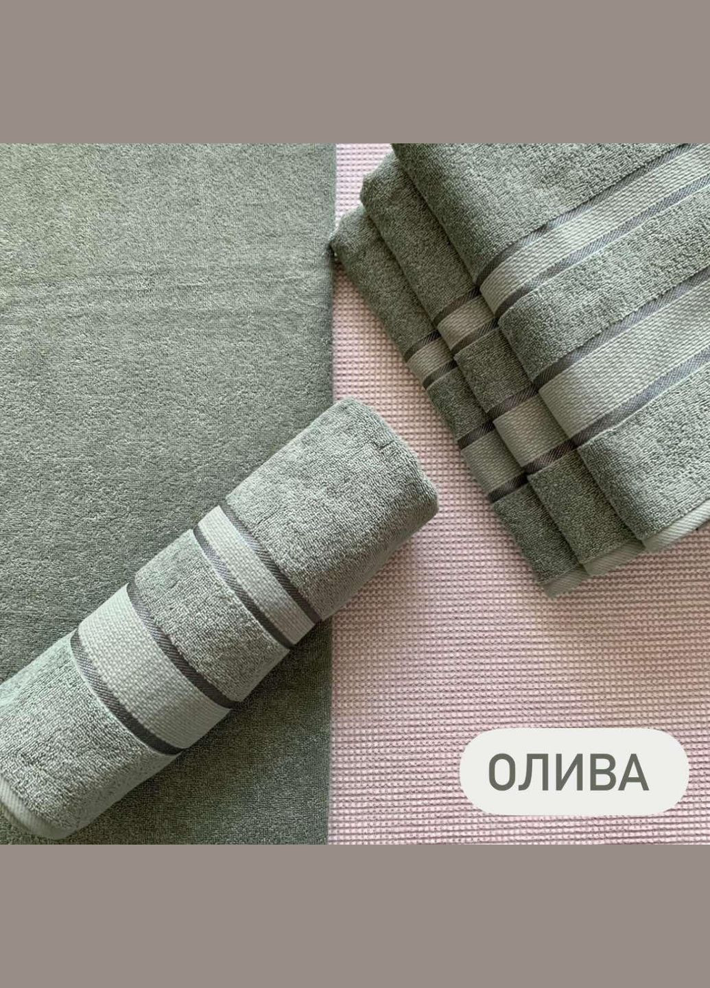 Рушник махровий для рук 40х70 Оливковий Navin оливковий