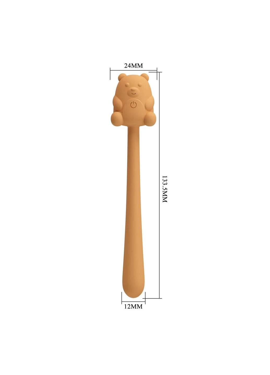 Вібратор Cute Bear Light Brown, 7 vibration functions Pretty Love (402315870)