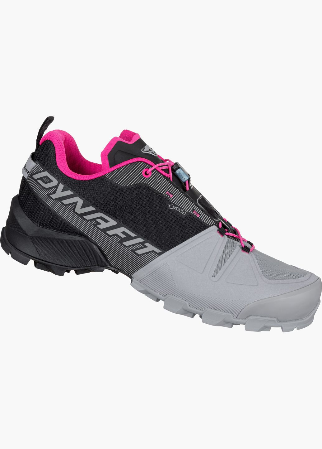 Цветные всесезонные кроссовки женские transalper gtx running shoe women черный-серый Dynafit