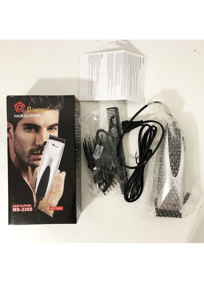 Бритва тример для чоловіків MS-3305, Машинка для стрижки DZ-868 волосся бездротова Domotec (352770635)